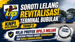 Kawal Proyek Rp6,3 Miliar, KNPI Kota Bogor Peringatkan Jangan Ada “Main Mata” di Lelang Terminal Bubulak
