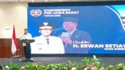 ​Wagub Erwan Setiawan Resmi Tutup Konferprov PWI Jabar, Ajak Wartawan Perkuat Verifikasi Informasi