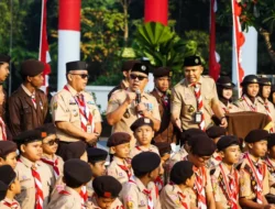 ​Istimewa di Tugu Kujang, Upacara Hari Pramuka ke-65 Kota Bogor Jadi Momentum Peneguhan Jiwa Patria
