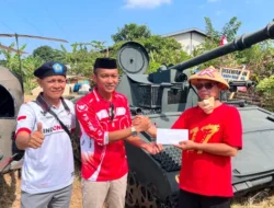 Sabet Juara Karnaval HUT RI ke-81, Karya Replika Tank Baja Bikin Bangga Warga RW 01