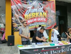 Yayasan CAS Tebarkan Kepedulian Lewat Aksi Bagi Makan Gratis Jumat Berkah